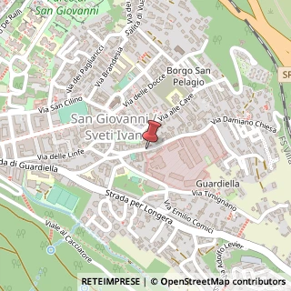 Mappa Strada di Guardiella, 29, 34128 Trieste, Trieste (Friuli-Venezia Giulia)