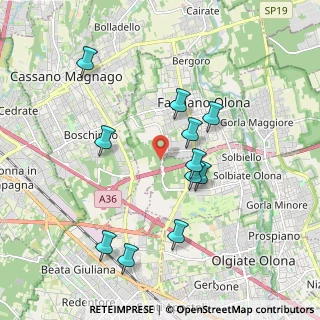 Mappa Fagnano Olona, 21054 Fagnano Olona VA, Italia (1.84)
