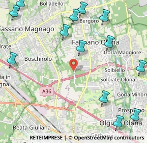 Mappa Fagnano Olona, 21054 Fagnano Olona VA, Italia (3.00429)