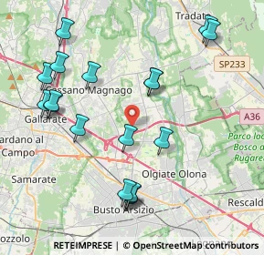 Mappa Fagnano Olona, 21054 Fagnano Olona VA, Italia (4.41611)