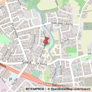 Mappa Via Don G. Minzoni, 12, 31057 Silea, Treviso (Veneto)