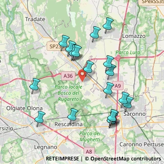 Mappa Via Ferrari C., 21040 Cislago VA, Italia (4.1055)