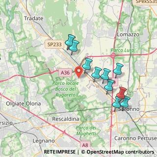 Mappa Via Ferrari C., 21040 Cislago VA, Italia (3.50818)