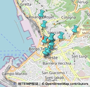 Mappa Via Roma, 34142 Trieste TS, Italia (0.5425)
