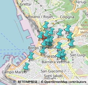 Mappa 34132 Trieste TS, Italia (0.671)