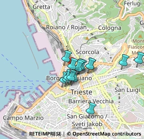 Mappa 34132 Trieste TS, Italia (0.582)