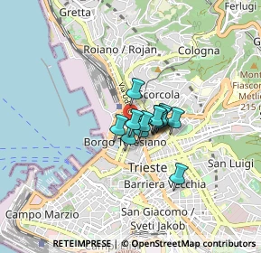 Mappa 34132 Trieste TS, Italia (0.41154)