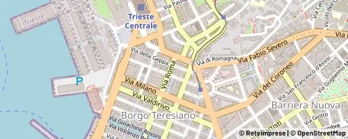 Mappa Trieste