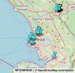 Mappa 34132 Trieste TS, Italia (3.862)
