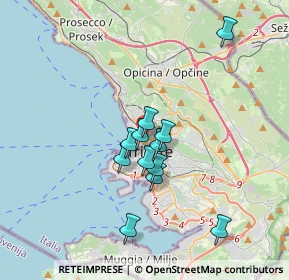 Mappa Via Roma, 34142 Trieste TS, Italia (2.75083)