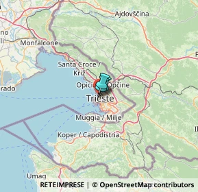 Mappa 34132 Trieste TS, Italia (43.06909)
