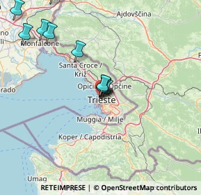 Mappa 34132 Trieste TS, Italia (16.00833)