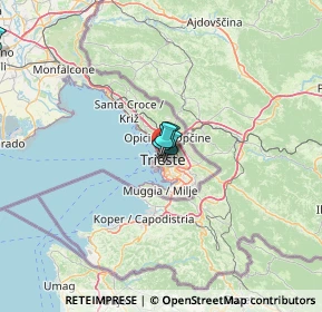 Mappa 34132 Trieste TS, Italia (49.43385)