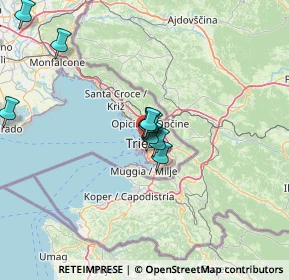 Mappa 34132 Trieste TS, Italia (18.52929)