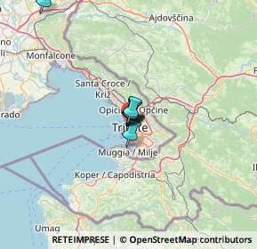 Mappa 34132 Trieste TS, Italia (25.15455)
