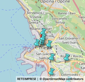 Mappa 34132 Trieste TS, Italia (1.54909)