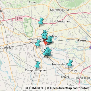 Mappa Via Cavalli, 31023 Resana TV, Italia (4.56583)