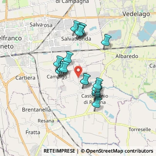 Mappa Via Cavalli, 31023 Resana TV, Italia (1.4845)