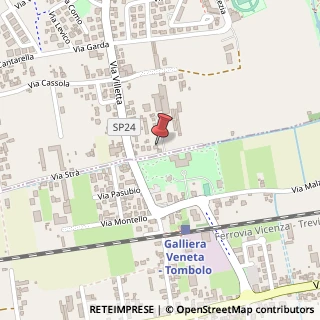 Mappa Via cagliari 3, 35015 Galliera Veneta, Padova (Veneto)