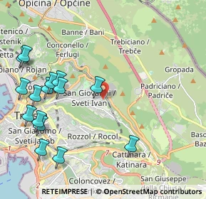 Mappa Via Marcello Dudovich, 34128 Trieste TS, Italia (2.548)