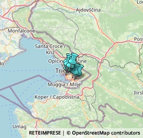 Mappa Via Marcello Dudovich, 34128 Trieste TS, Italia (16.37455)
