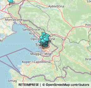 Mappa Via Marcello Dudovich, 34128 Trieste TS, Italia (11.57333)