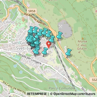 Mappa Via Marcello Dudovich, 34128 Trieste TS, Italia (0.36296)