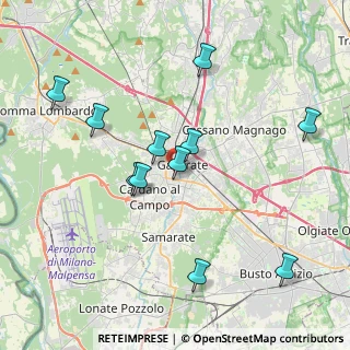 Mappa Via G. Ferraris, 21013 Gallarate VA, Italia (3.89455)