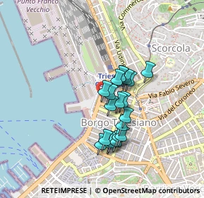 Mappa Corso Camillo Benso Conte di Cavour, 34132 Trieste TS, Italia (0.3185)