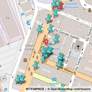 Mappa Corso Camillo Benso Conte di Cavour, 34132 Trieste TS, Italia (0.06429)