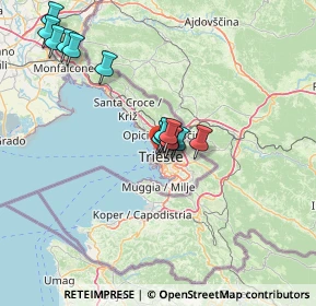 Mappa Corso Camillo Benso Conte di Cavour, 34132 Trieste TS, Italia (12.40929)