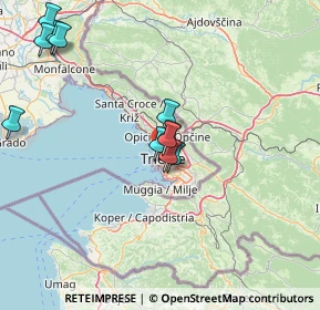 Mappa Corso Camillo Benso Conte di Cavour, 34132 Trieste TS, Italia (14.70545)
