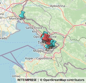 Mappa Corso Camillo Benso Conte di Cavour, 34132 Trieste TS, Italia (5.57364)