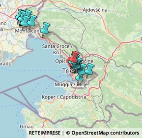 Mappa Corso Camillo Benso Conte di Cavour, 34132 Trieste TS, Italia (16.5445)