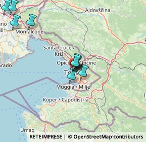 Mappa Corso Camillo Benso Conte di Cavour, 34132 Trieste TS, Italia (16.19923)