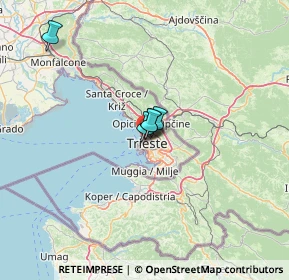 Mappa Corso Camillo Benso Conte di Cavour, 34132 Trieste TS, Italia (41.27231)