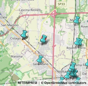 Mappa 22078 Turate CO, Italia (3.0595)