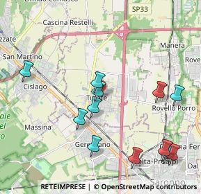 Mappa 22078 Turate CO, Italia (2.2675)