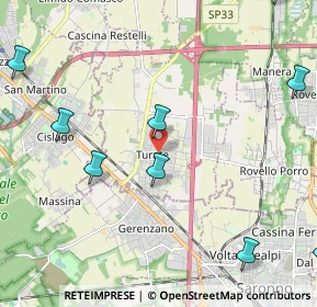 Mappa 22078 Turate CO, Italia (3.20727)