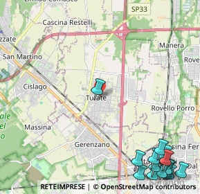 Mappa 22078 Turate CO, Italia (3.555)
