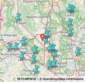 Mappa 22078 Turate CO, Italia (9.283)