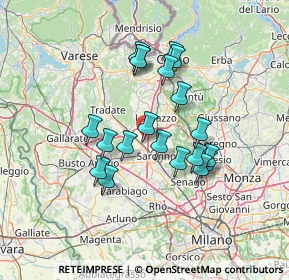 Mappa 22078 Turate CO, Italia (11.794)