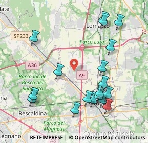 Mappa 22078 Turate CO, Italia (4.54333)