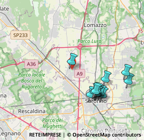 Mappa 22078 Turate CO, Italia (4.03417)