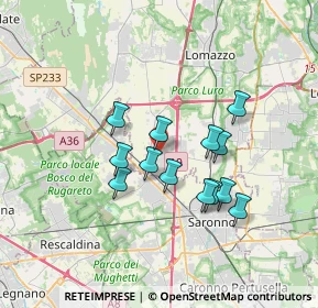 Mappa 22078 Turate CO, Italia (2.84385)