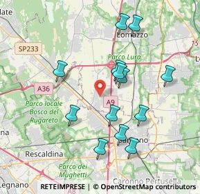 Mappa 22078 Turate CO, Italia (3.63077)