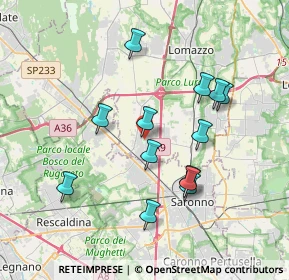 Mappa 22078 Turate CO, Italia (3.47385)