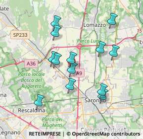 Mappa 22078 Turate CO, Italia (3.45308)