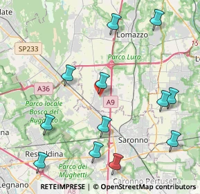 Mappa 22078 Turate CO, Italia (4.90167)