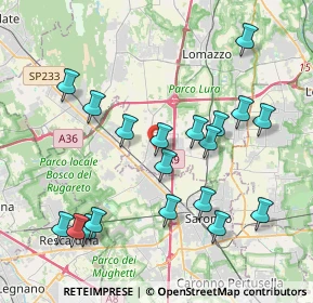 Mappa 22078 Turate CO, Italia (4.15263)